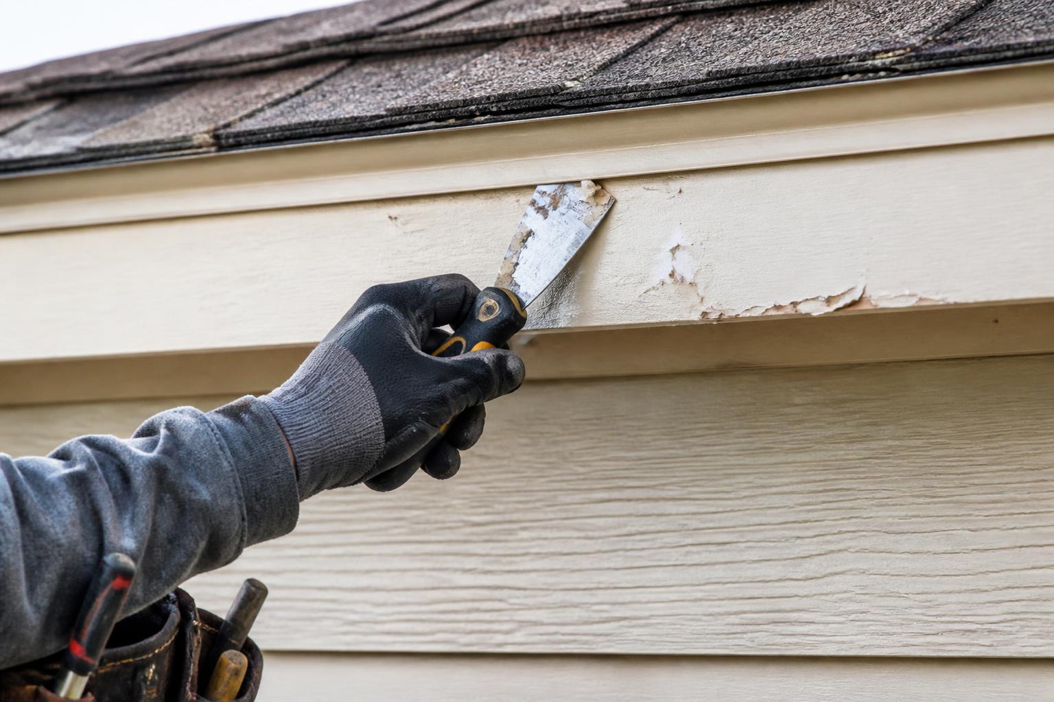 Wood rot and fascia repair on a Newberry, FL home by Fix & Finish Pro Services